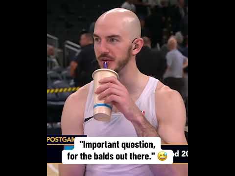 Alex Caruso and SVP after the Thunder’s Game 4 win 😂