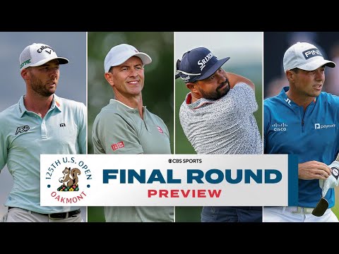 2025 U.S. Open Final Round Preview: Burns, Scott, Spaun & Hovland all chasing first U.S. Open win 🏆