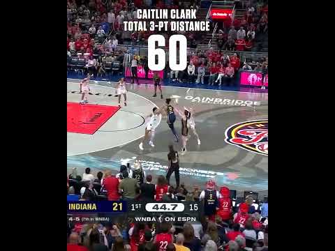 Caitlin Clark was RAINING THREES in her return from injury 😤