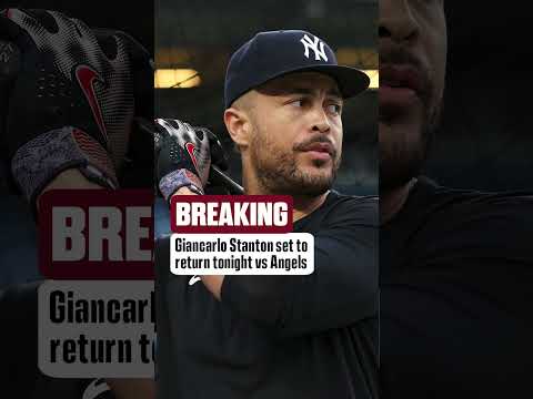 Giancarlo Stanton will make his season debut tonight #mlb #yankees