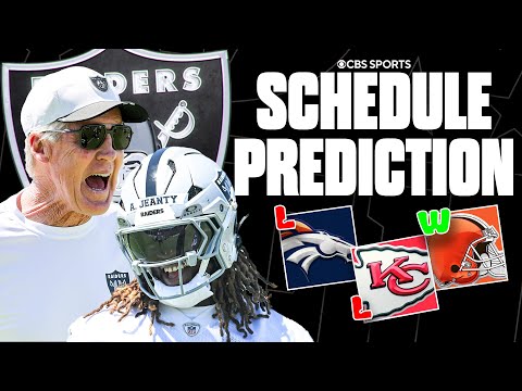 Las Vegas Raiders 2025 Schedule Prediction: Pete Carroll era begins in Vegas