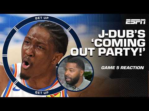‘PLAYOFFS SHOW YOUR TRUE COLORS!’ 🔥 – Marcus Morris Sr. gives Jalen Williams his flowers 💐 | Get Up