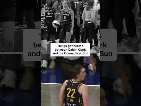 Words were exchanged 👀 #wnba #shorts