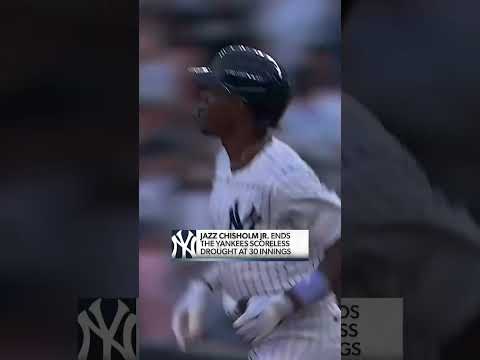 Jazz breaks the streak 😮💨 #mlb #yankees #baseball