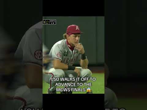 LSU walks off to make the #MCWS Finals ‼️