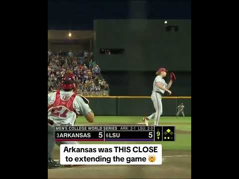 This missed opportunity by Arkansas 😩