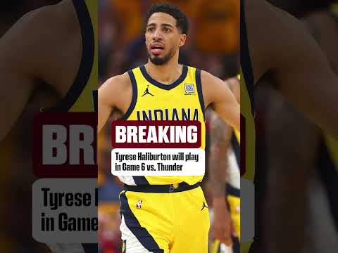 Tyrese Haliburton will play in Game 6 as the Pacers look to send the series back to Oklahoma City.