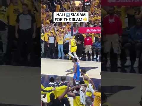 Haliburton to Siakam 🍿