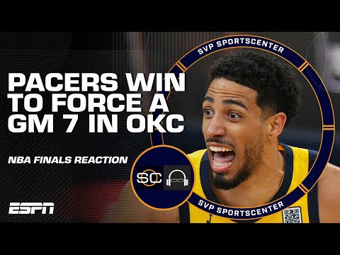 NBA Finals Game 6 FULL REACTION 🍿 Pacers DOMINATE the Thunder to force a Game 7 in OKC | SC with SVP