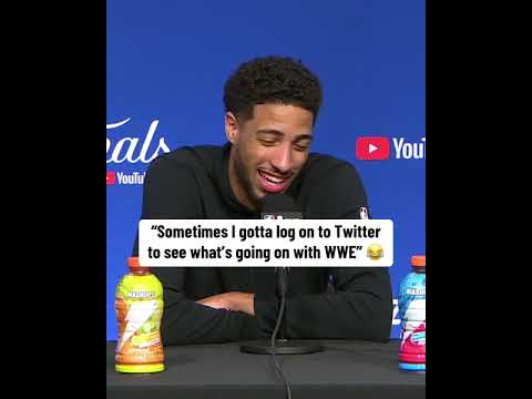 Haliburton needs his wrestling updates 😅