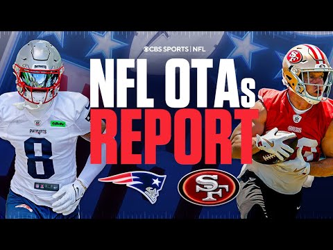 2025 NFL OTAs: Stefon Diggs shows leadership at Patriots Camp & McCaffrey is ready to go this year 💪