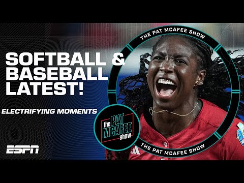 ELECTRIFYING MOMENTS in the Women’s College World Series & Baseball Regionals! 🥎⚾ | Pat McAfee Show