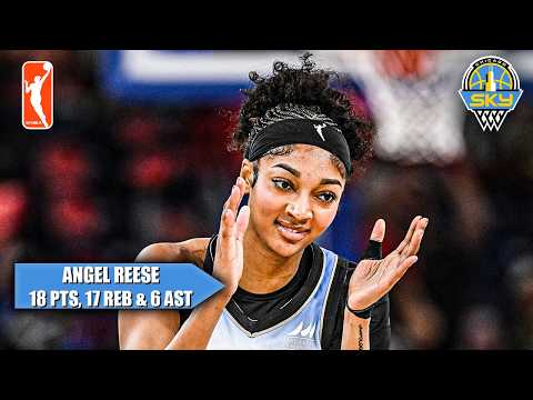 Angel Reese STUFFS stat sheet with 18 PTS, 17 REB, 6 AST & 4 STL in win vs. Sparks | WNBA on ESPN