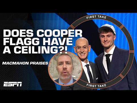 COOPER FLAGG EXPECTATIONS 📈 ‘Rookie of the Year…GENERATIONAL TALENT!’ – Tim MacMahon | First Take