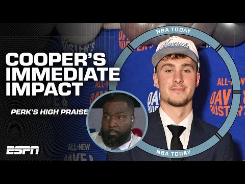 Cooper Flagg can play ANY POSITION offensively 🗣️ Perk has high praise for the new Mavs rookie 👏