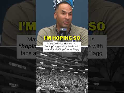 Nico Harrison is “hoping so” #shorts #nba