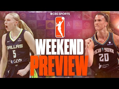 WNBA Weekend Preview: Huge slate this weekend with top tier matchups throughout the league 💪