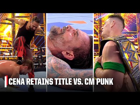 Seth Rollins costs CM Punk the championship vs. John Cena at Night of Champions 👀 | WWE on ESPN