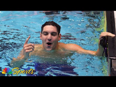 Jack Alexy powers his way to win men’s 100m freestyle at U.S. Championships | NBC Sports