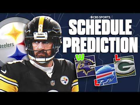 Pittsburgh Steelers 2025 Schedule Prediction | Will Aaron Rodgers lead the Steelers to the playoffs?