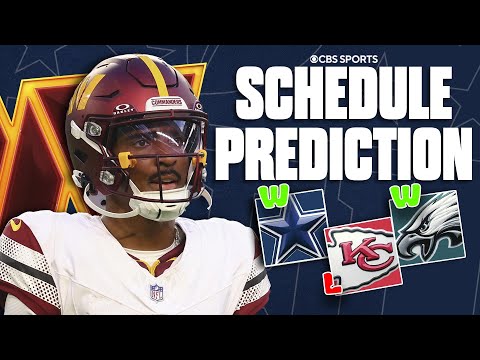 Washington Commanders 2025 Schedule Prediction | Jayden Daniels a TOP 5 favorite to win MVP?