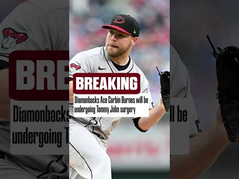 Corbin Burnes will now miss the rest of the season for the Diamondbacks #mlb #shorts