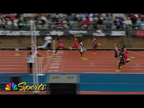 Alexander Ogando CRUISES to 200m win as Matthew Hudson-Smith secures Grand Slam title | NBC Sports