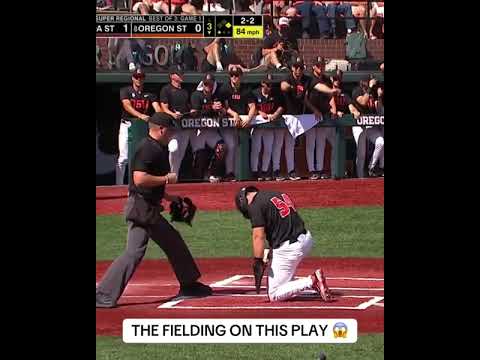 From the deep left corner all the way to home 🎯