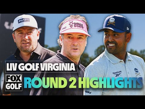 LIV Golf Virginia: Second Round Highlights | LIV on FOX