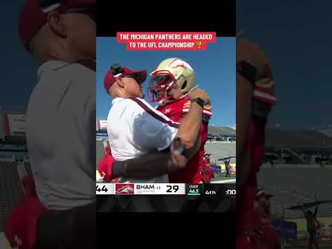 Michigan is headed to the UFL Championship ๐