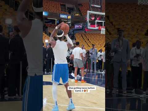 The MVP is getting ready for Game 3 ๐