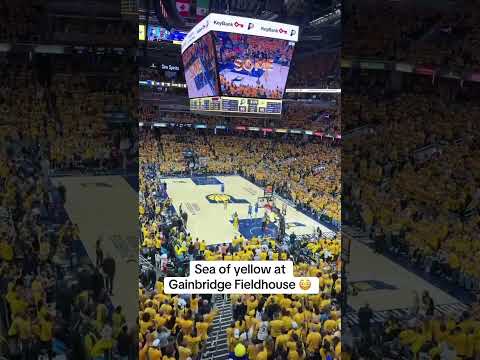 Pacers fans came to support 💪