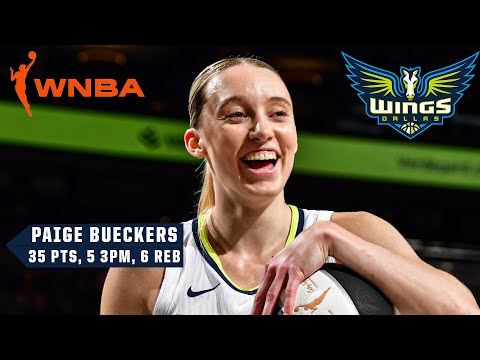 Paige Bueckers RETURNS ๐ 35 PTS in first game back with Wings | WNBA on ESPN