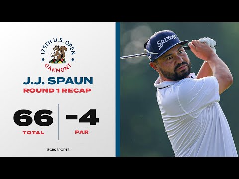2025 U.S. Open First-round Recap: J.J. Spaun ties the lowest opening round in U.S. Open history