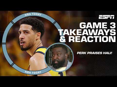 Perk gives Tyrese Haliburton his flowers 💐 ‘He FINALLY ARRIVED to the NBA Finals!’ 👏 | NBA Today
