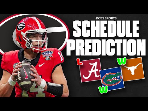 Georgia Bulldogs 2025 Schedule Prediction | Is QB Gunner Stockton up for the challenge?