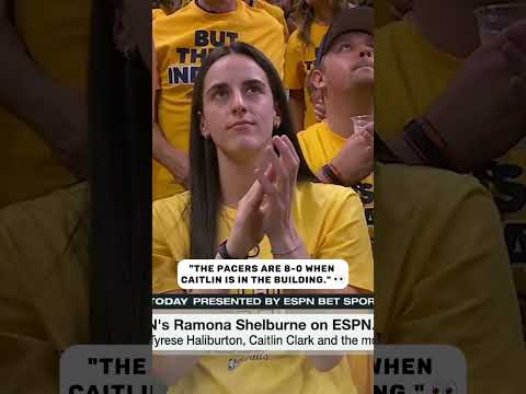 Caitlin Clark the Pacers’ good luck charm? ๐