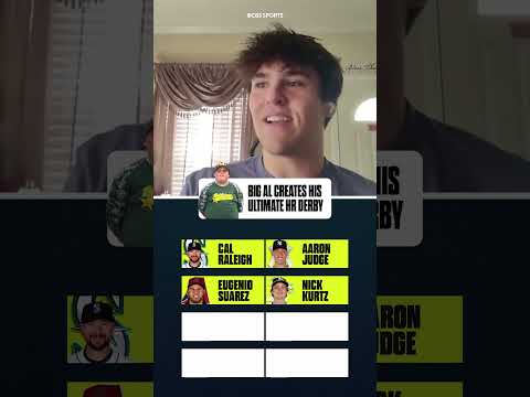 The 2018 LLWS legend creates his ultimate Home Run Derby bracket #shorts #baseball
