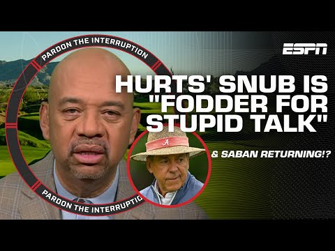 Cal Raleigh dazzles in HR Derby, Jalen Hurts undervalued + Nick Saban RETURNING to coaching⁉️ | PTI