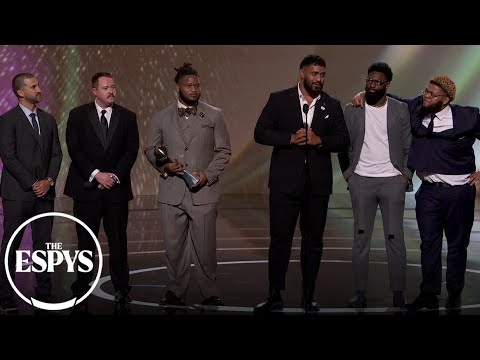 Philadelphia Eagles win ESPY for Best Team | 2025 ESPYS