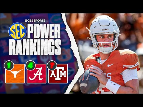 2025 SEC Power Rankings: Texas No. 1, Alabama vs LSU debate, & Texas A&M an SEC Darkhorse?