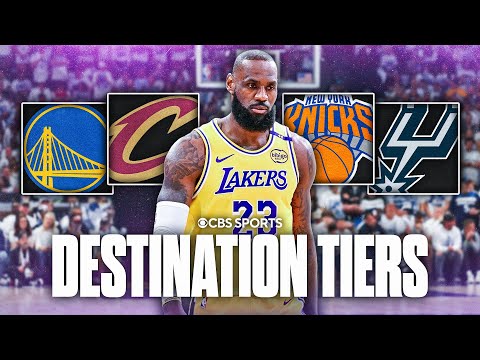 Ranking the BEST Teams for LeBron James if Traded from the Lakers | Destination Tiers