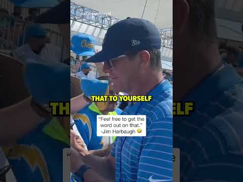 Coach Jim Harbaugh is so back 🤣 #shorts #nfl