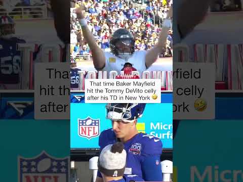 Baker really hit the 🤌 celly #shorts #nfl