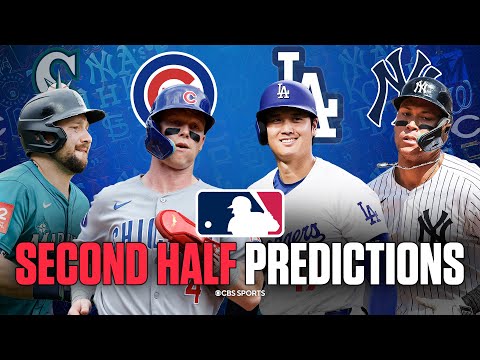 2025 MLB Second Half Preview: Predicting the Division Winners, Playoff Bracket, Player Stats & MORE