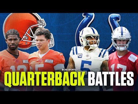 Evaluating notable QB Battles heading into Training Camp | Browns, Saints, Colts, & Seahawks ✅