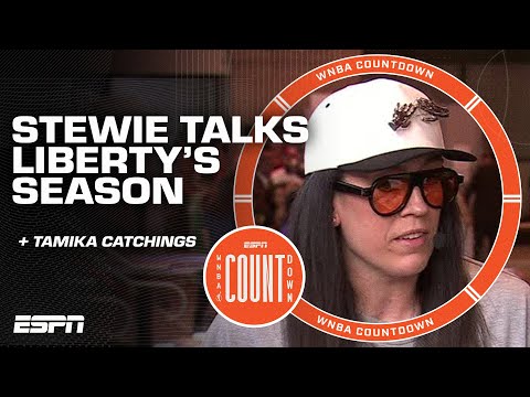 KEEP THE CONFIDENCE 🗣️ Breanna Stewart talks Liberty’s inconsistencies this season | WNBA Countdown