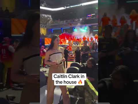 Caitlin Clark in the house