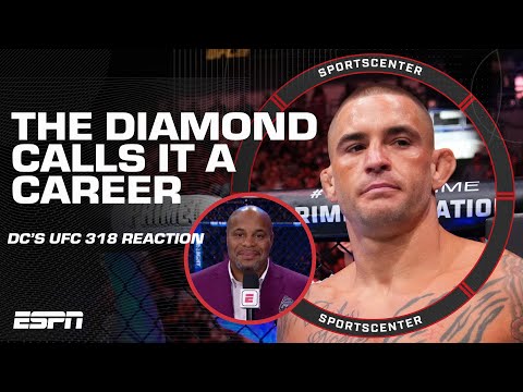 Daniel Cormier reacts to Dustin Poirier’s final fight at UFC 318 vs. Max Holloway | SportsCenter