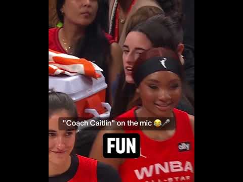 Caitlin Clark was having too much fun 🤣